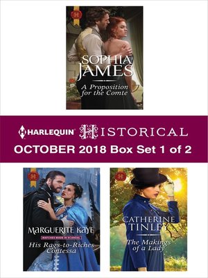 cover image of Harlequin Historical October 2018, Box Set 1 of 2